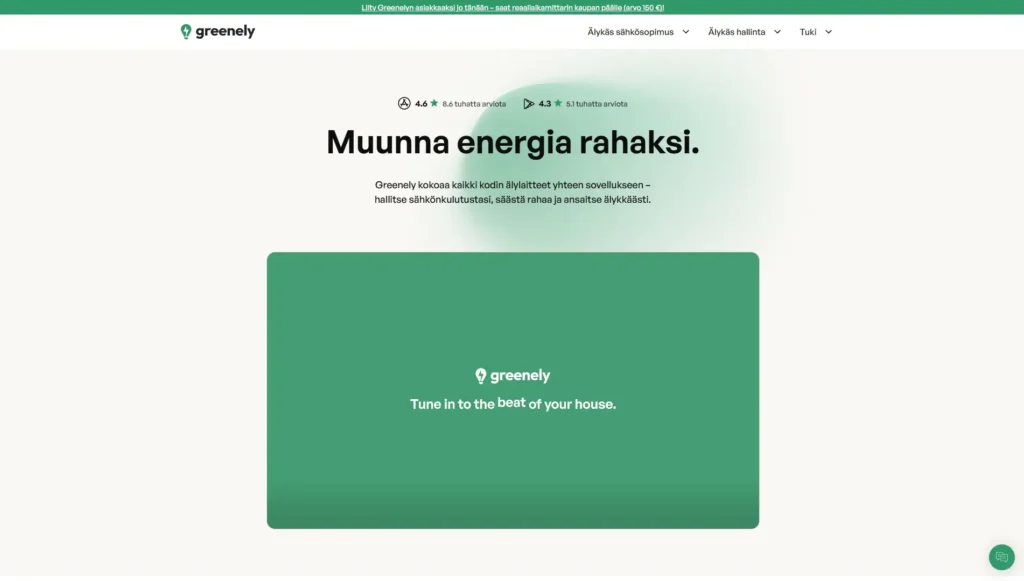 greenely uutinen